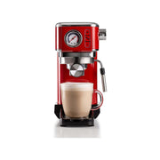 ARIETE 1381 MACCHINA DA CAFFE' ESPRESSO PER CIALDE O MACINATO 1300W SERBATOIO 1,1 LT ROSSO