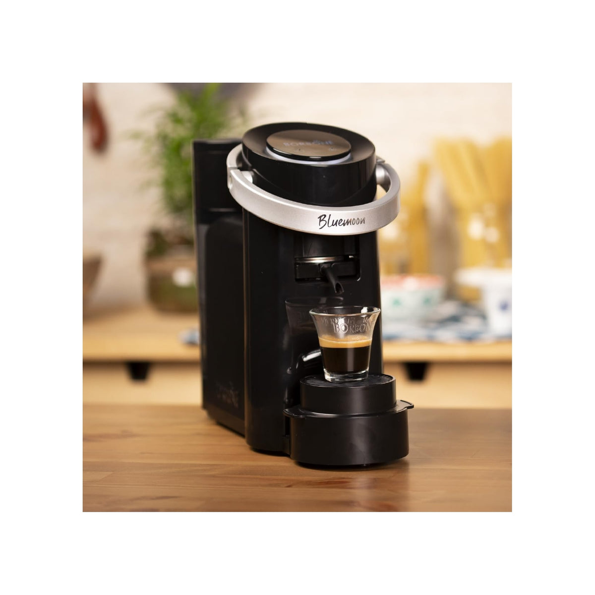 CAFFE BORBONE BLUEMOON/BLK MACCHINA DA CAFFE' 1 TAZZA PER CIALDE - NERO