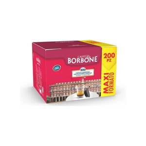 CAFFÈ BORBONE 200 CAPSULE MISCELA NOBILE COMPATIBILI CON LAVAZZA A MODO MIO