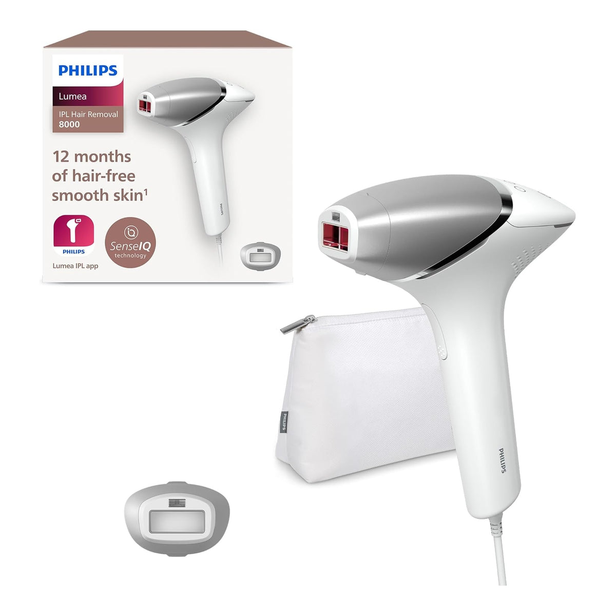 PHILIPS BRI940/00 EPILATORE ELETTRICO A LUCE PULSATA - BIANCO