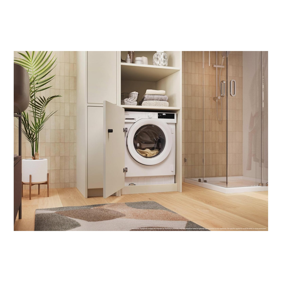CANDY BC448M4D8J-S LAVATRICE DA INCASSO 8KG 1400 GIRI WIFI CLASSE A