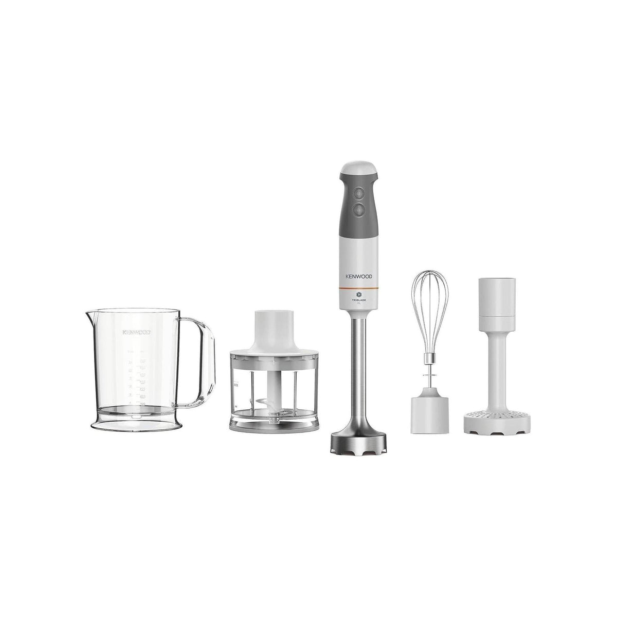 KENWOOD HBM40.306WH Minipimer ad immersione Triblade XL con Accessori