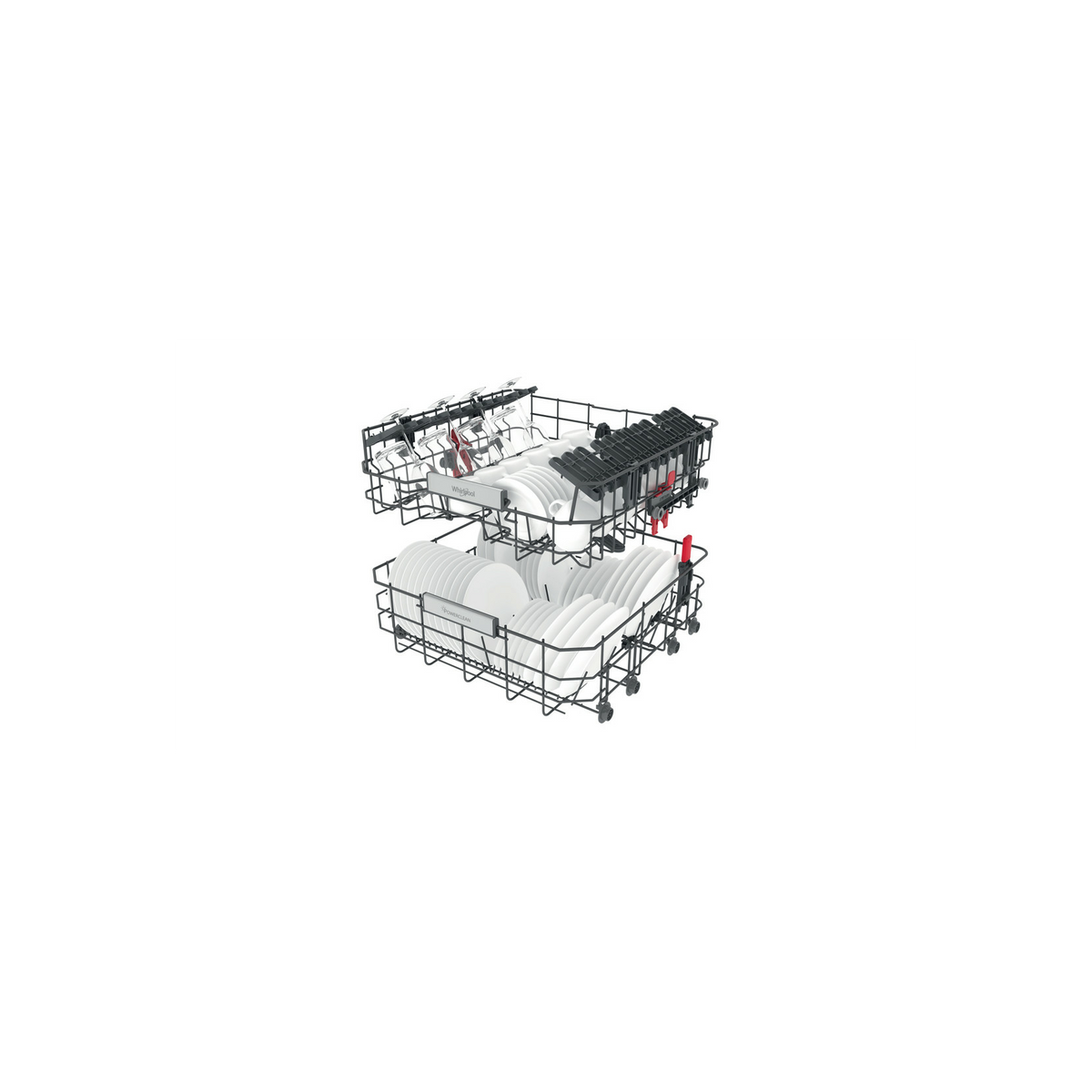 Whirlpool WOID741AS lavastoviglie da incasso 60 cm 14 Coperti Classe C