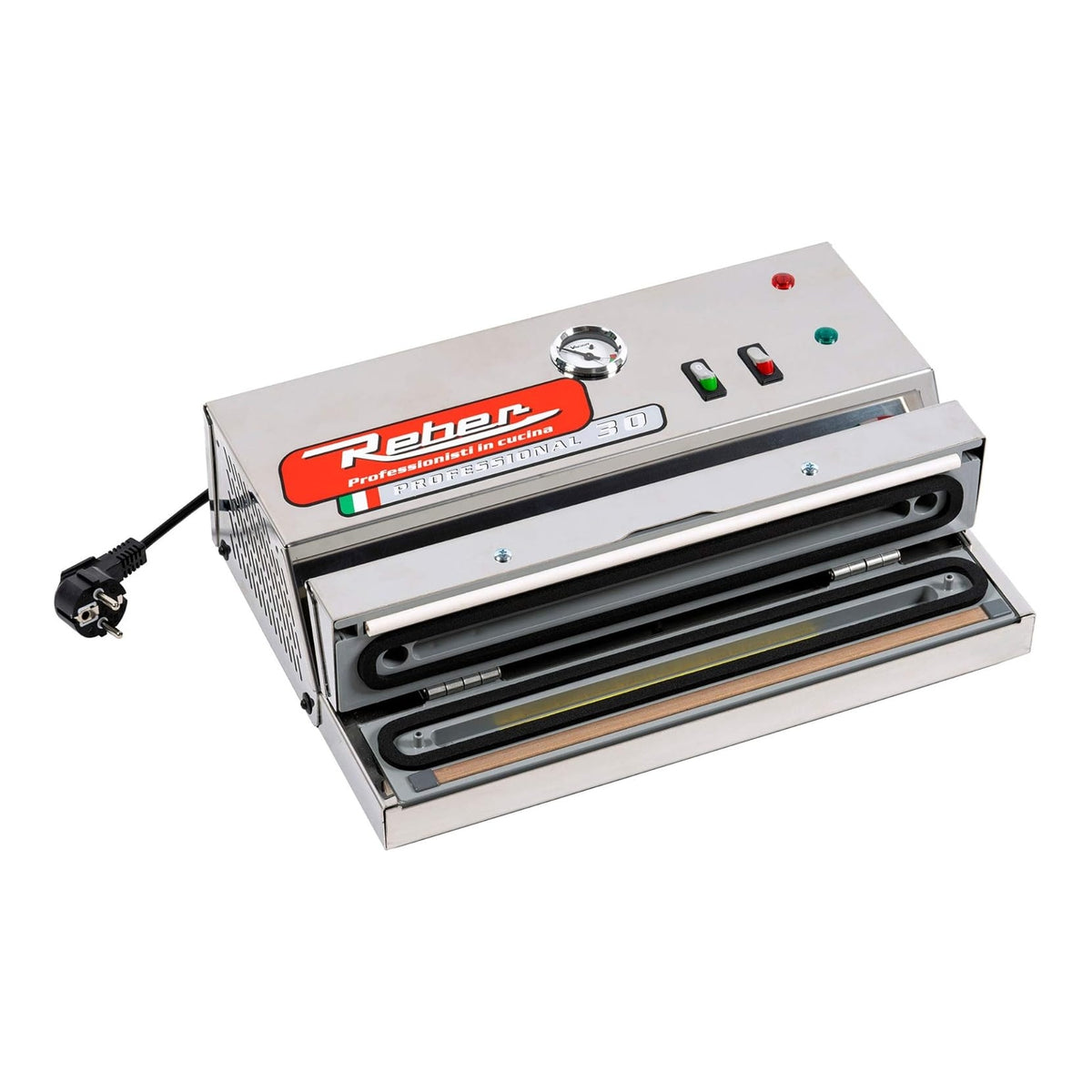 REBER REB/9709NEL Macchina Sottovuoto automatica colore Inox