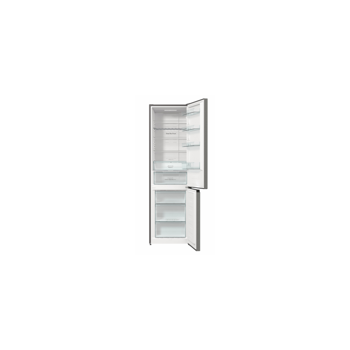 HISENSE RB434N4BCB FRIGORIFERO COMBINATO 331LT TOTAL NO FROST MULTI AIR FLOW CLASSE B COLORE INOX