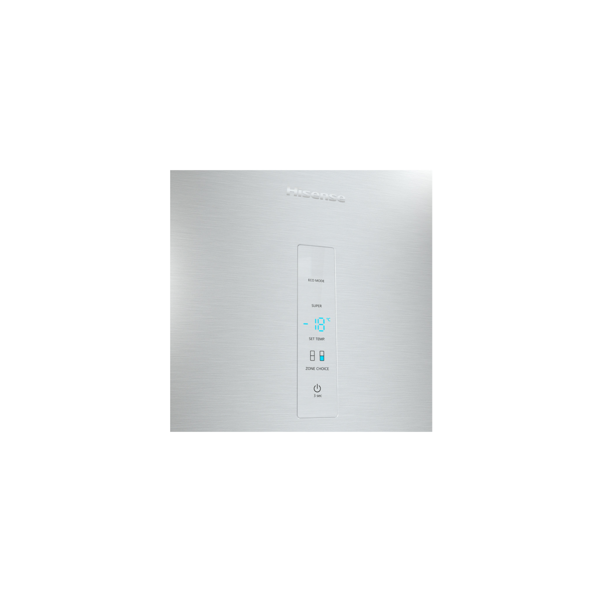 HISENSE RB434N4BCB FRIGORIFERO COMBINATO 331LT TOTAL NO FROST MULTI AIR FLOW CLASSE B COLORE INOX