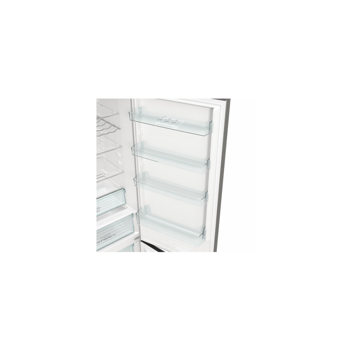 HISENSE RB434N4BCB FRIGORIFERO COMBINATO 331LT TOTAL NO FROST MULTI AIR FLOW CLASSE B COLORE INOX