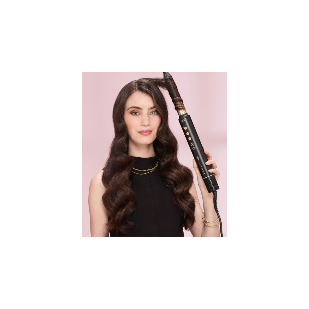 IMETEC 21006 Styler digitale ad aria con calore buono Prodigy 4 in 1