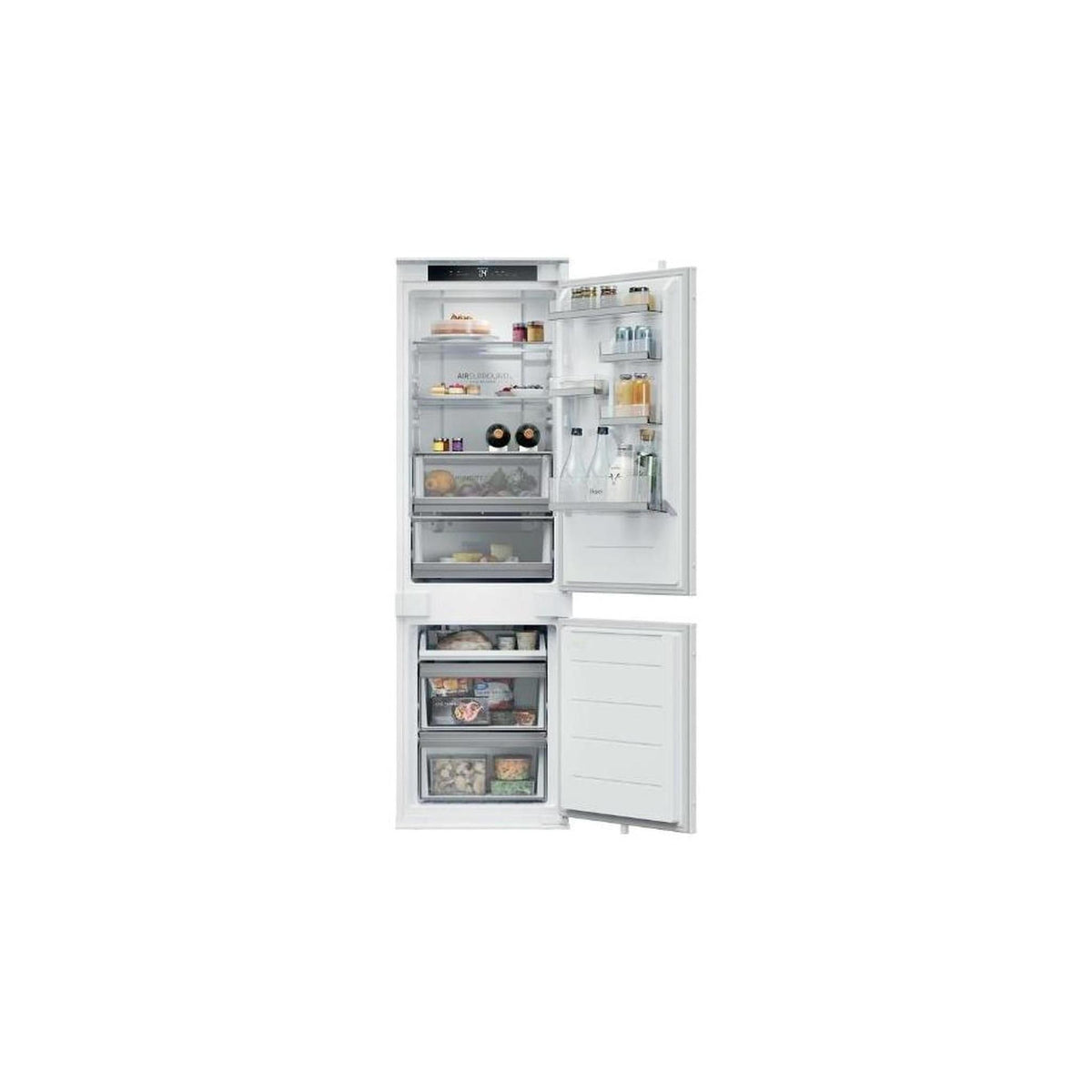 HAIER HBQW5518D FRIGORIFERO COMBINATO DA INCASSO 251LT TOTAL NO FROST CLASSE D