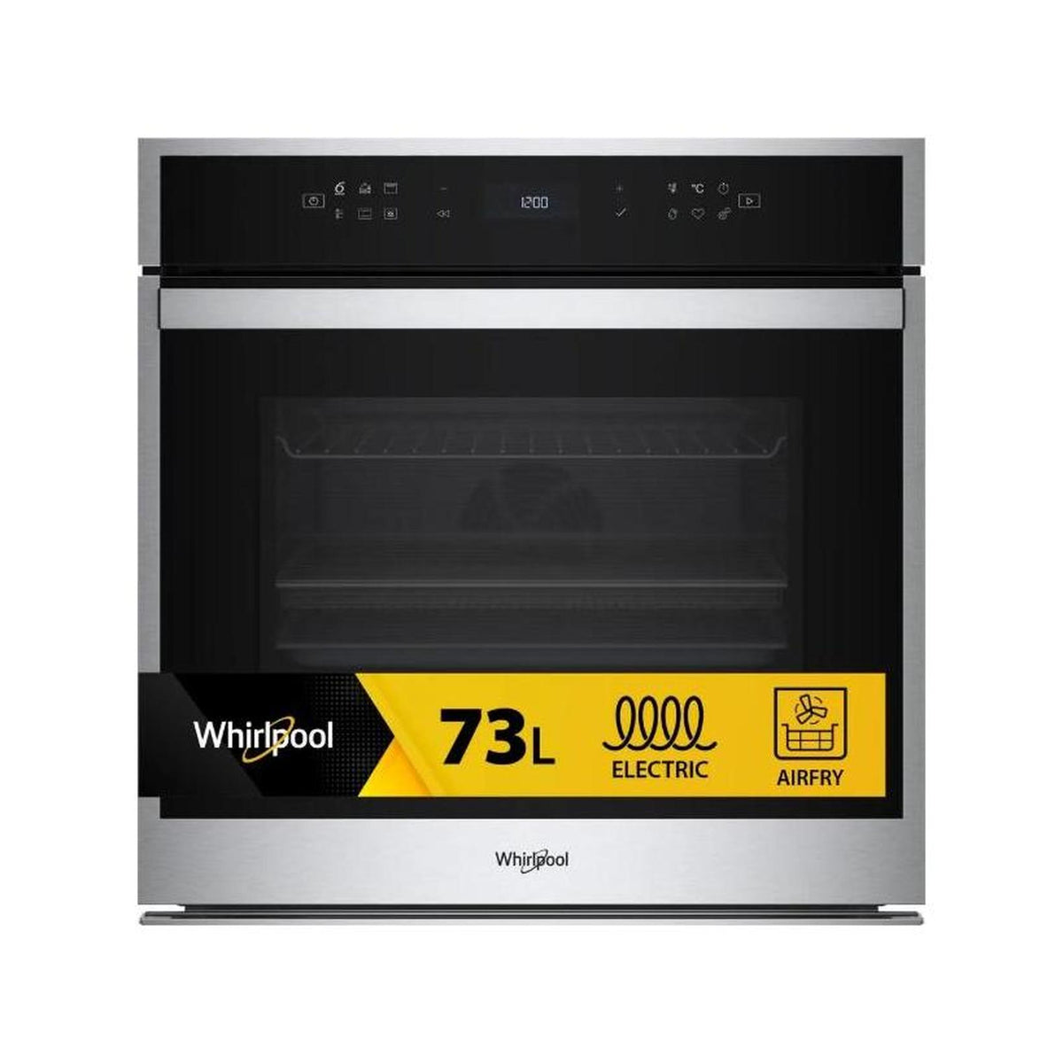WHIRLPOOL WOI68HT1SXA FORNO DA INCASSO ELETTRICO VENTILATO 73 LT CLASSE A+