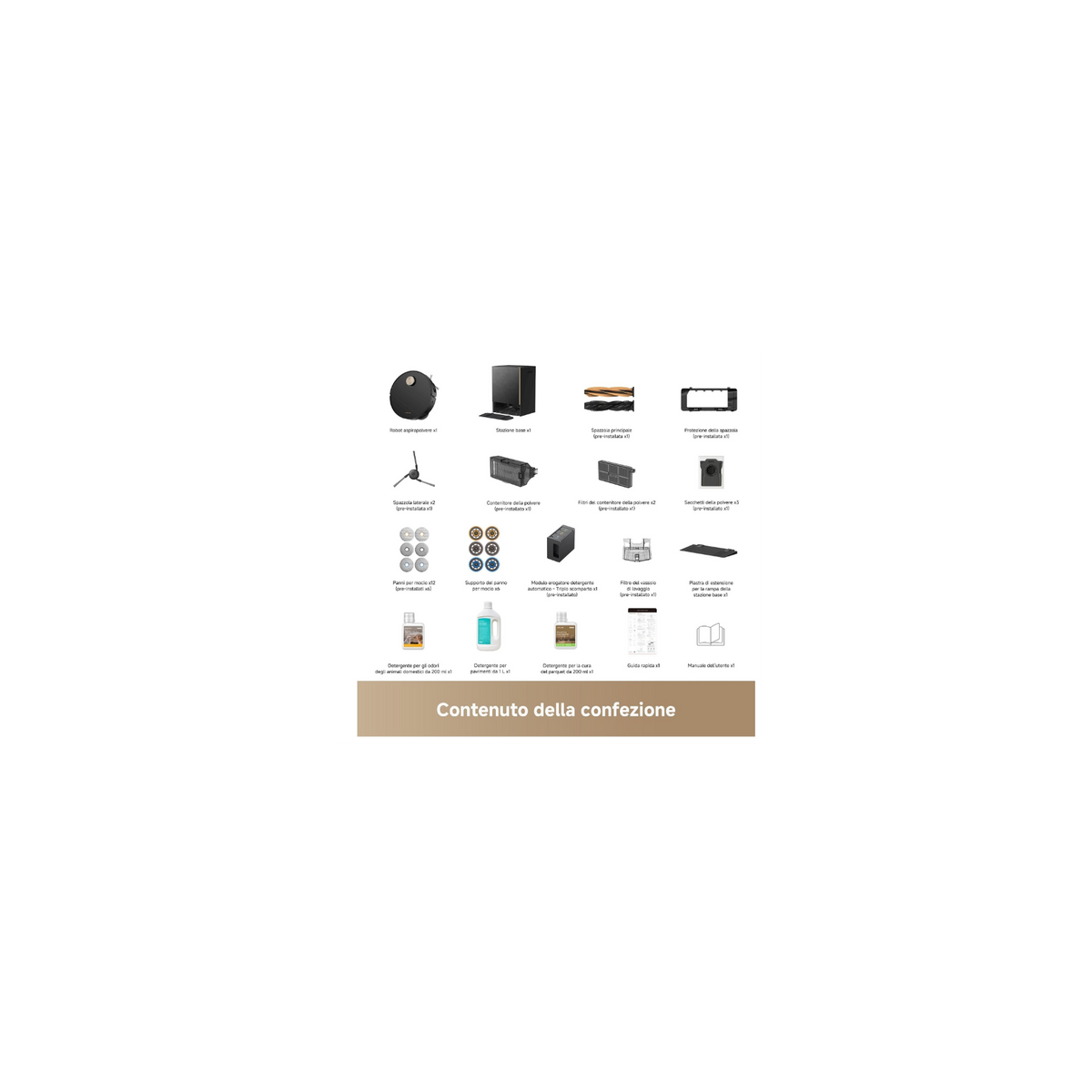 DREAME MATRIX 10 ULTRA BK ROBOT ASPIRAPOLVERE COMBO ASPIRA E LAVA - MATRIX10ULTRABK