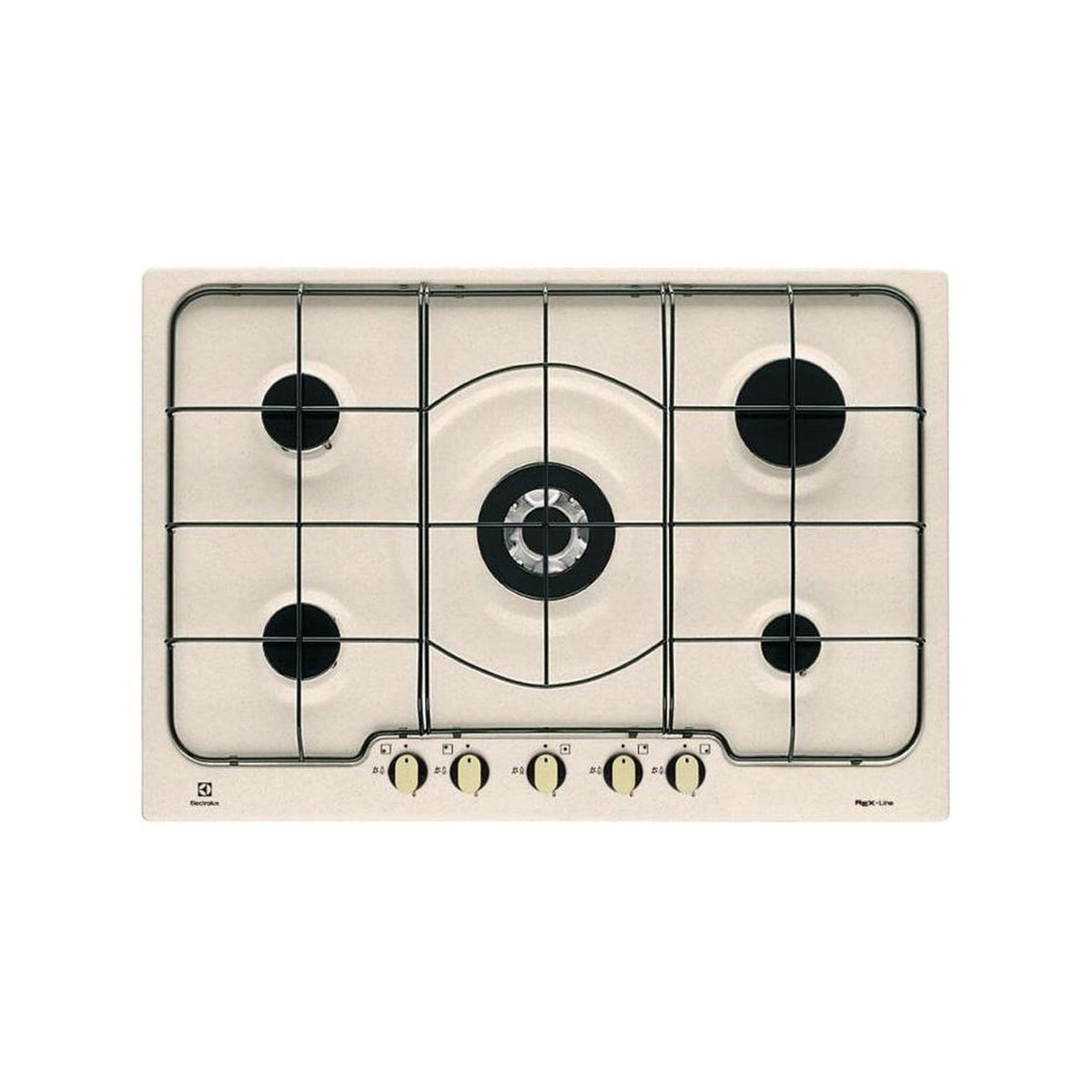 ELECTROLUX PS750RUV PIANO COTTURA DA INCASSO 75CM 5 FUOCHI A GAS COLORE SABBIA