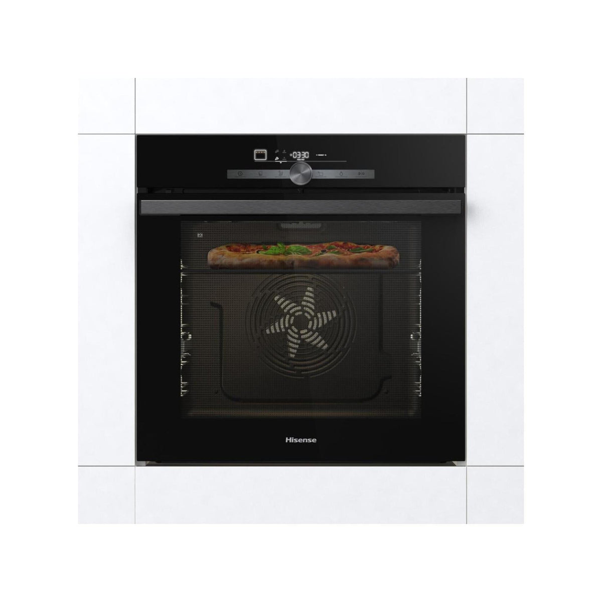 HISENSE BI350BGPZ FORNO DA INCASSO ELETTRICO VENTILATO 77LT CLASSE A+ NERO