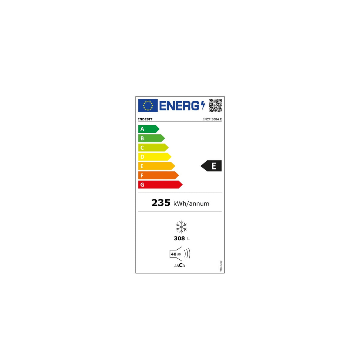INDESIT INCF 3084 E CONGELATORE A POZZETTO 308LT CLASSE E - INCF3084E