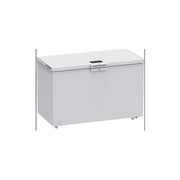 WHIRLPOOL W3RHS37EW2 Congelatore Orizzontale a pozzetto 371 Lt, Classe E