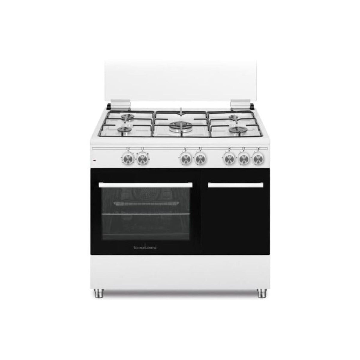 SCHAUB LORENZ SS941EW CUCINA 90X60 5 FUOCHI FORNO ELETTRICO - BIANCA