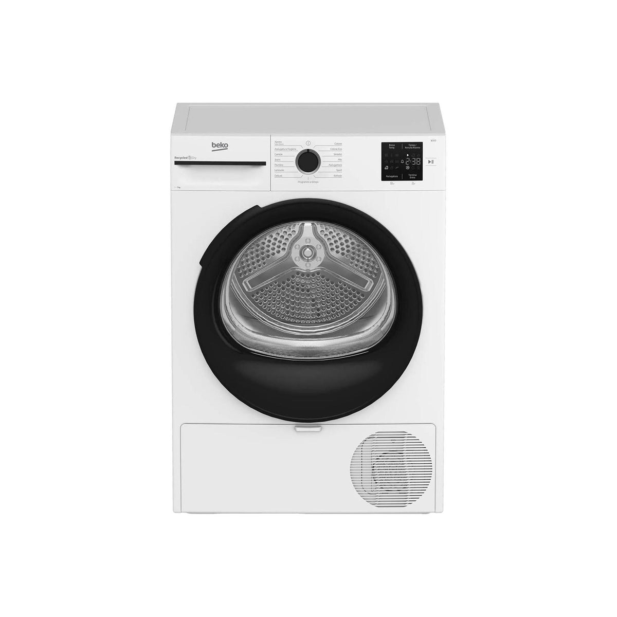 Beko BMTEP73EB Asciugatrice 7Kg Pompa di calore Motore Inverter Classe D