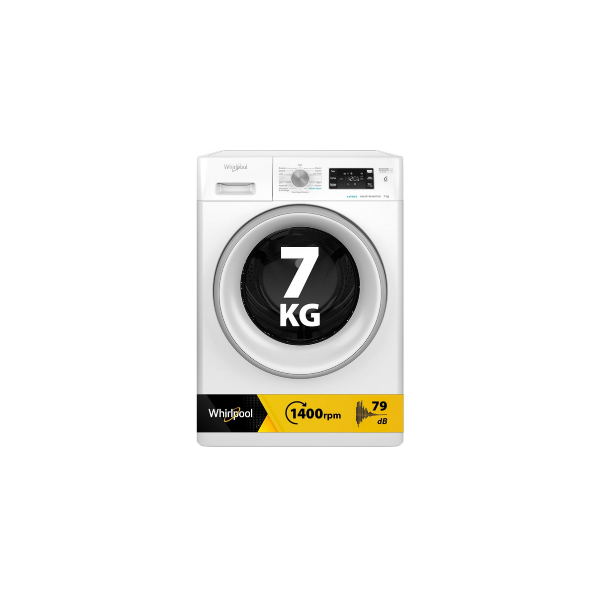 WHIRLPOOL FFB 7469 SV IT LAVATRICE 7KG 1400 GIRI INVERTER CLASSE A - FFB7469SVIT