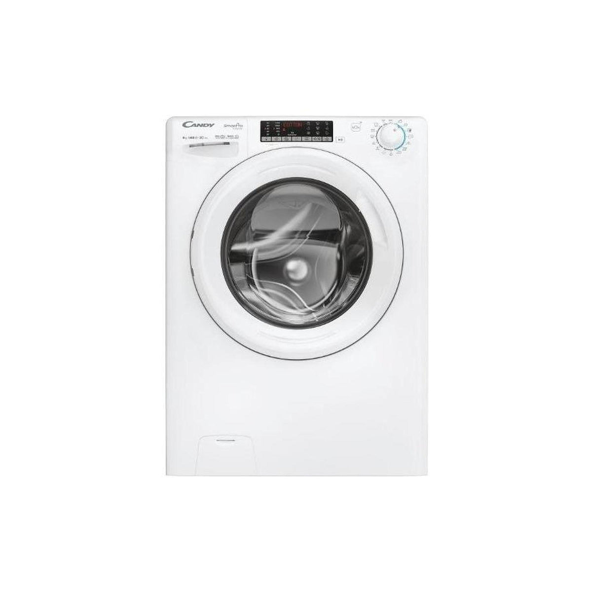 CANDY CSO 486TWM6/1-S LAVATRICE 8KG 1400 GIRI 16 PROGRAMMI WIFI VAPORE CLASSE A - CSO486TWM6/1-S