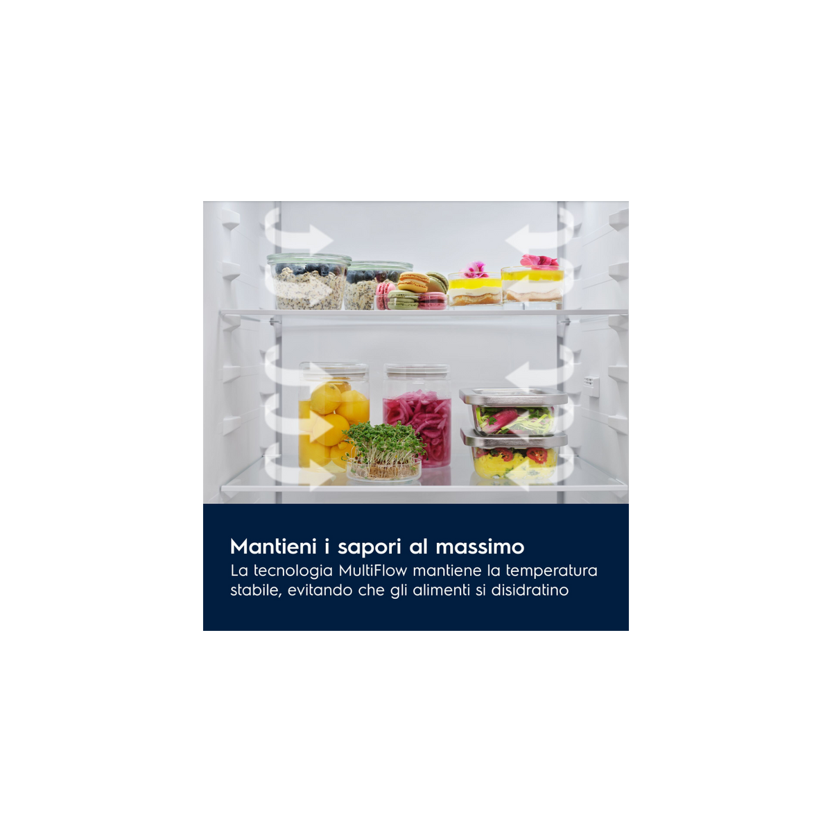 Electrolux LNN3CE18S Frigorifero Combinato Da Incasso 253LT Total No Frost Classe E