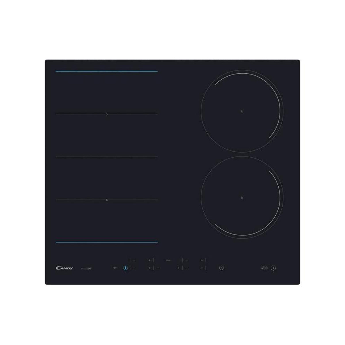CANDY CIES644DCWIFI PIANO COTTURA DA INCASSO A INDUZIONE 60CM 4 ZONE NERO - CIES644DC