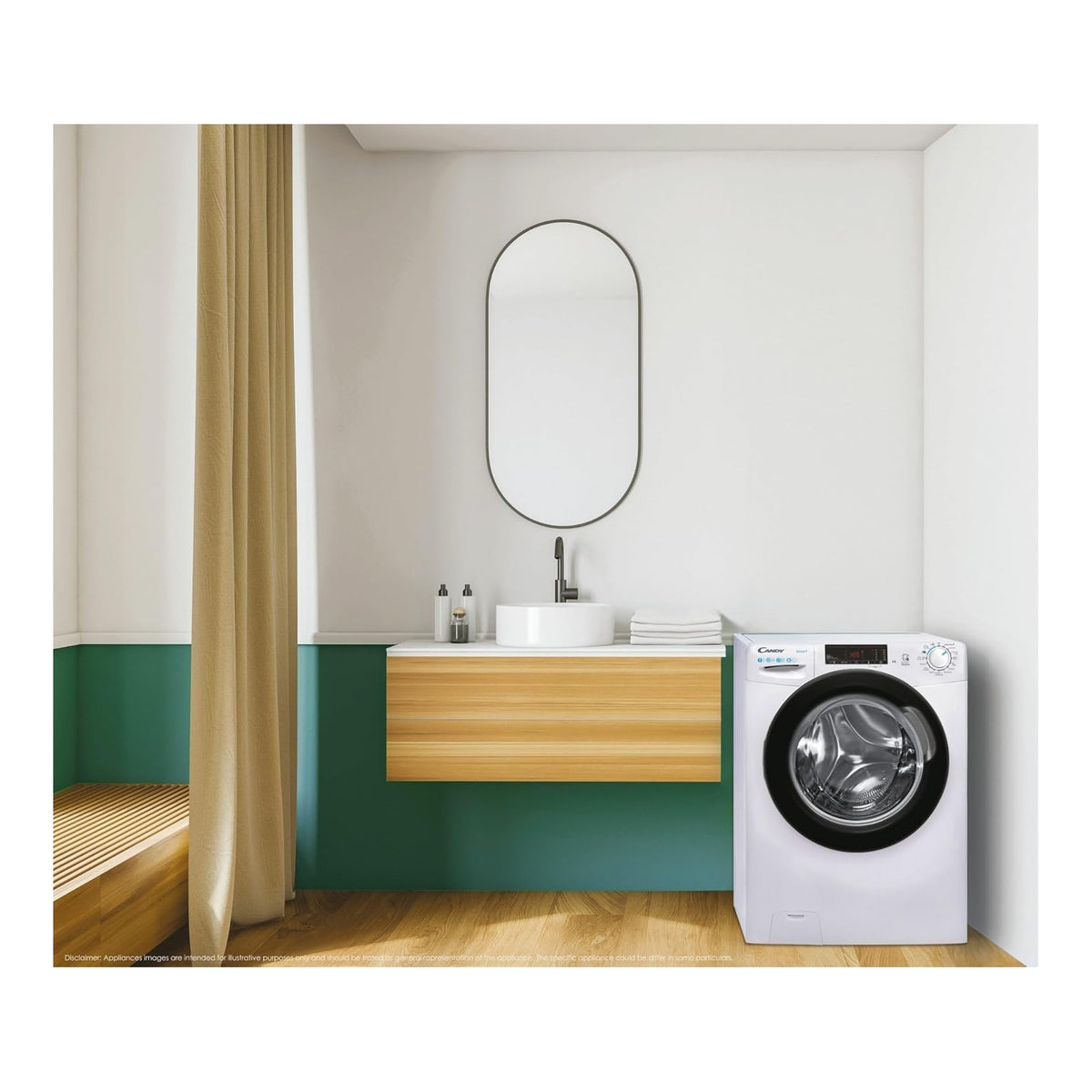 Candy CS4 272DWB4/1-11 Lavatrice Slim 7Kg 1200 Giri Classe B