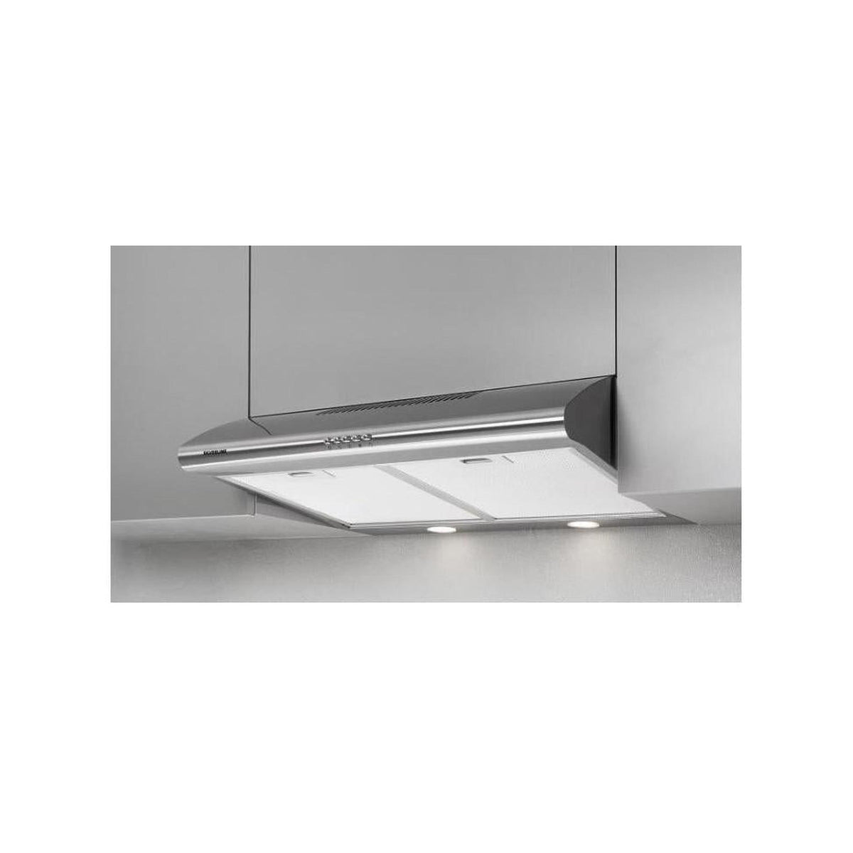 SILVERLINE 1201.6.733.04 Cappa Sottopensile 60cm, Inox