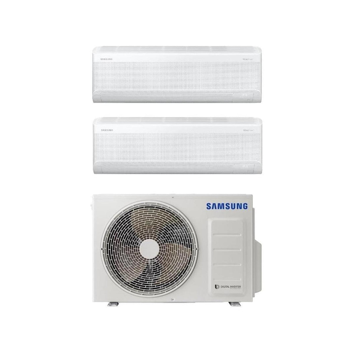 SAMSUNG AJ040TX WINDFREE ELITE S2 CLIMATIZZATORE A PARETE DUAL SPLIT 9000+12000BTU WIFI CLASSE A+++/A++