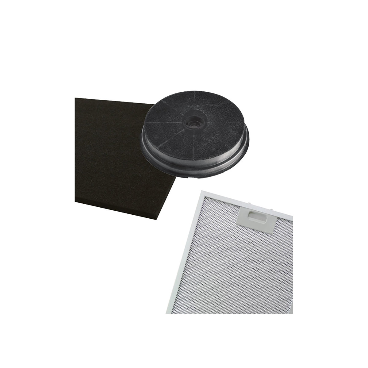 GLEM GAS GHC631BK CAPPA SOTTOPENSILE ASPIRANTE 60CM 235 M³/H COLORE NERO