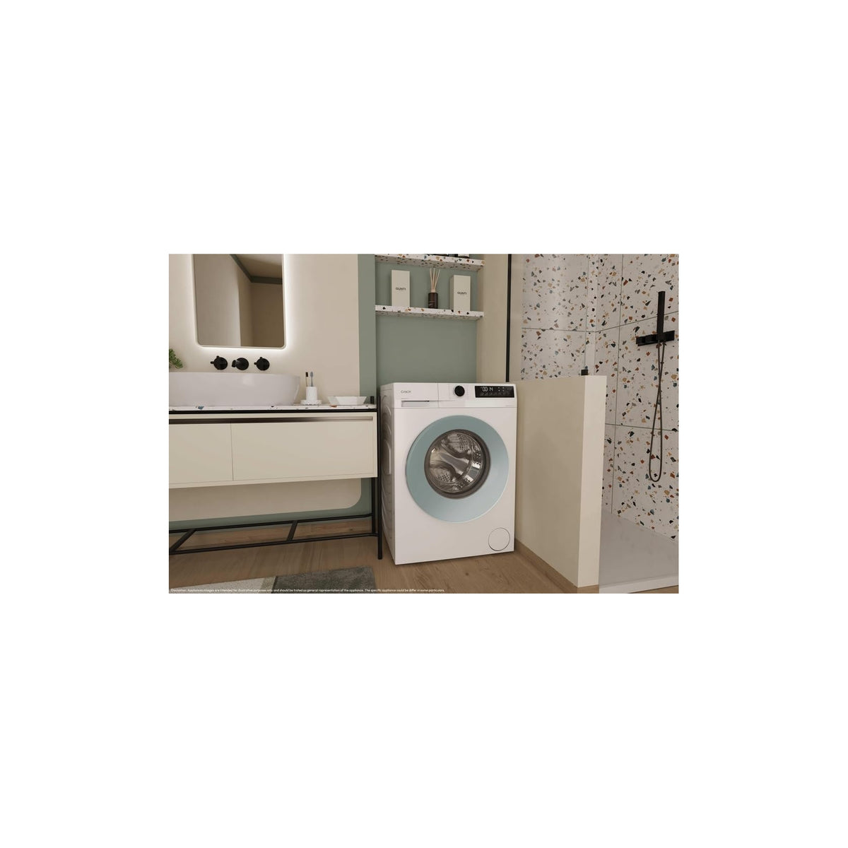 Candy GD 48SE6-S Lavatrice 8Kg 1400 Giri Inverter Classe A - GD48SE6S