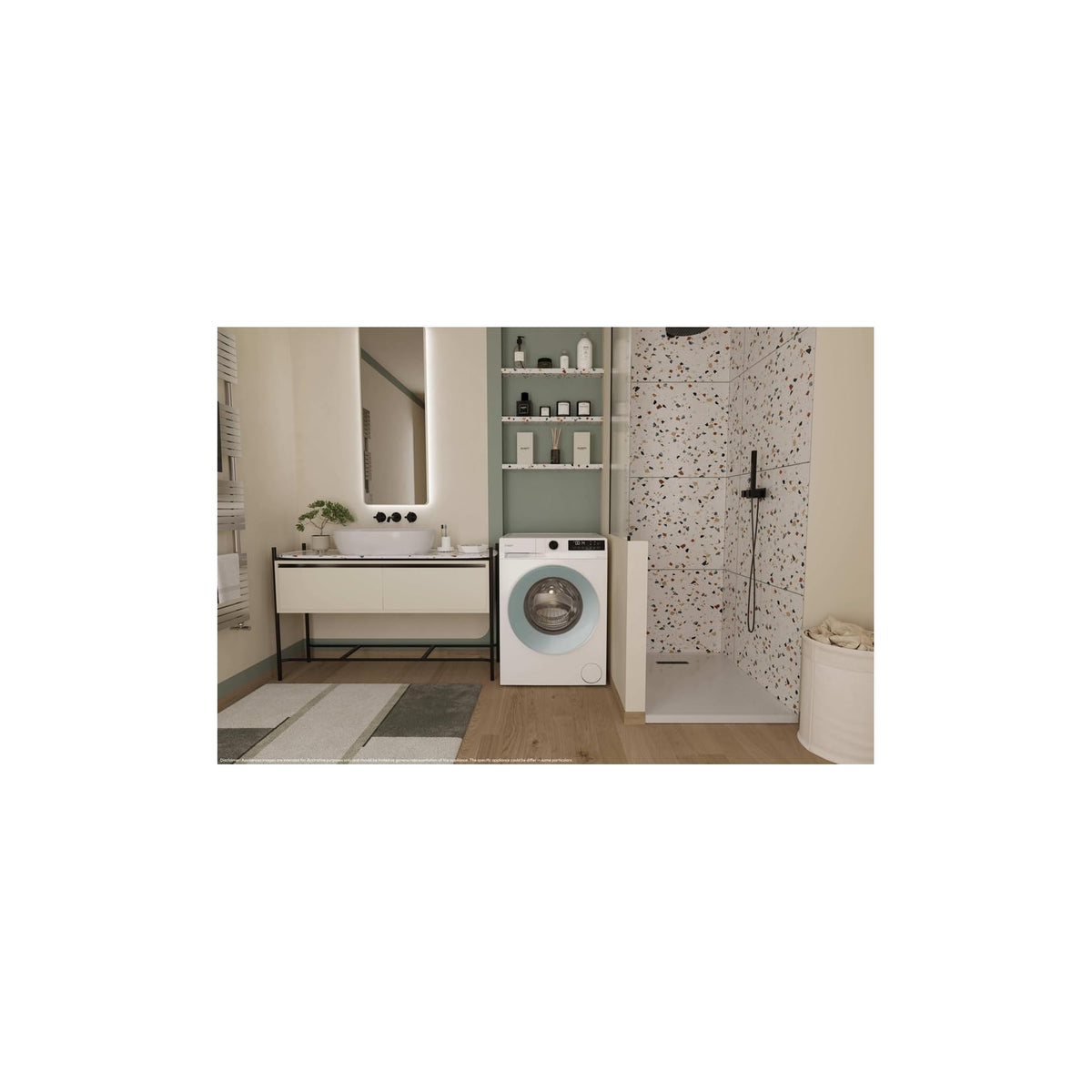 Candy GD 48SE6-S Lavatrice 8Kg 1400 Giri Inverter Classe A - GD48SE6S