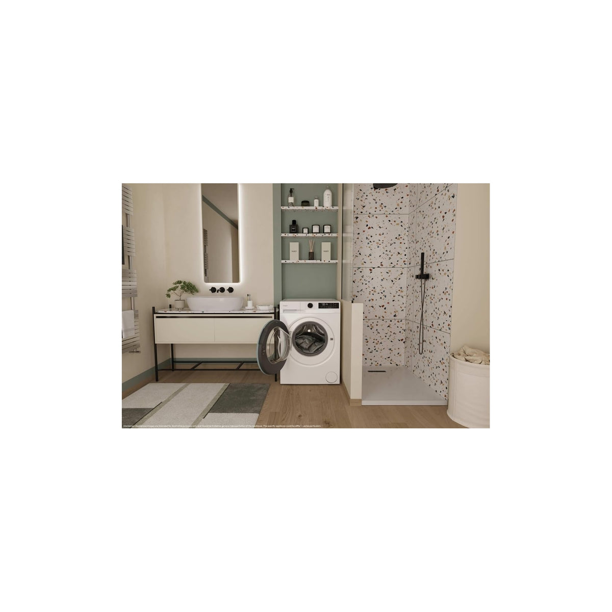 Candy GD 48SE6-S Lavatrice 8Kg 1400 Giri Inverter Classe A - GD48SE6S