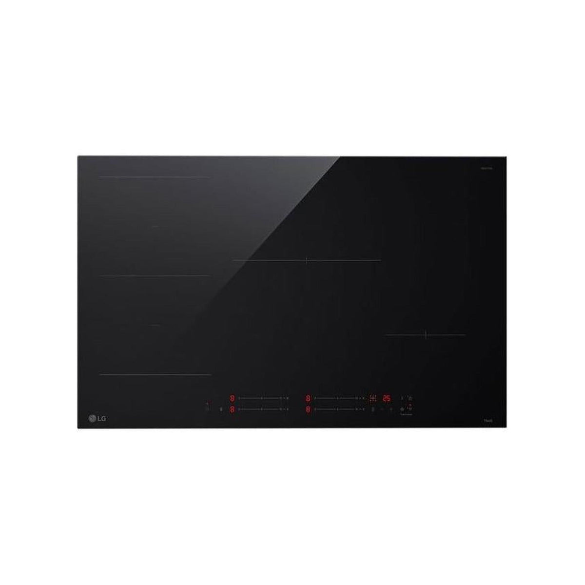 Lg CI5Z3025BN Piano cottura a Induzione 80cm, 4 zone e 1 flex, Wifi - Nero