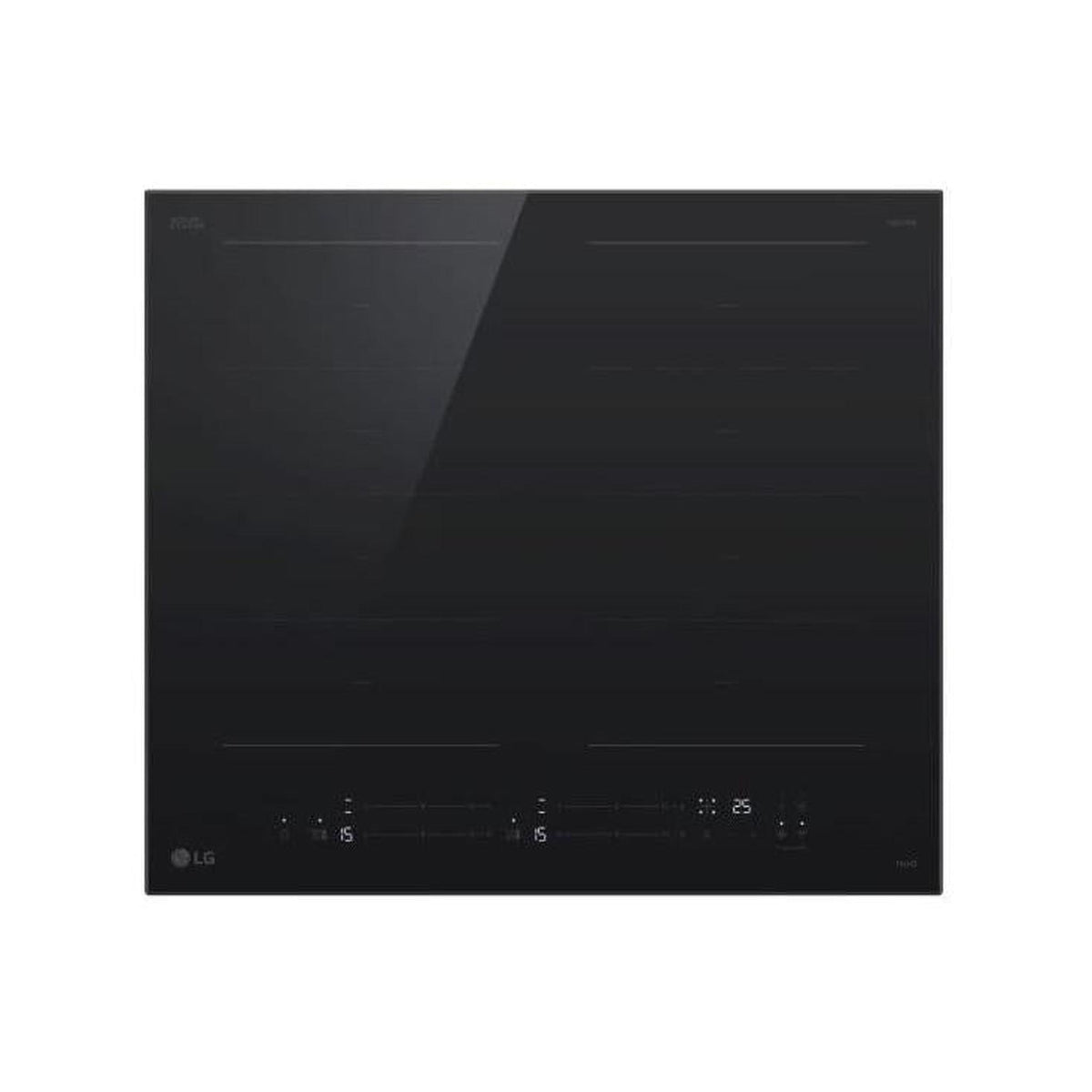 Lg CCI7Z2438BA Piano cottura a Induzione 60cm, 4 zone e 2 flex, Wifi - Nero