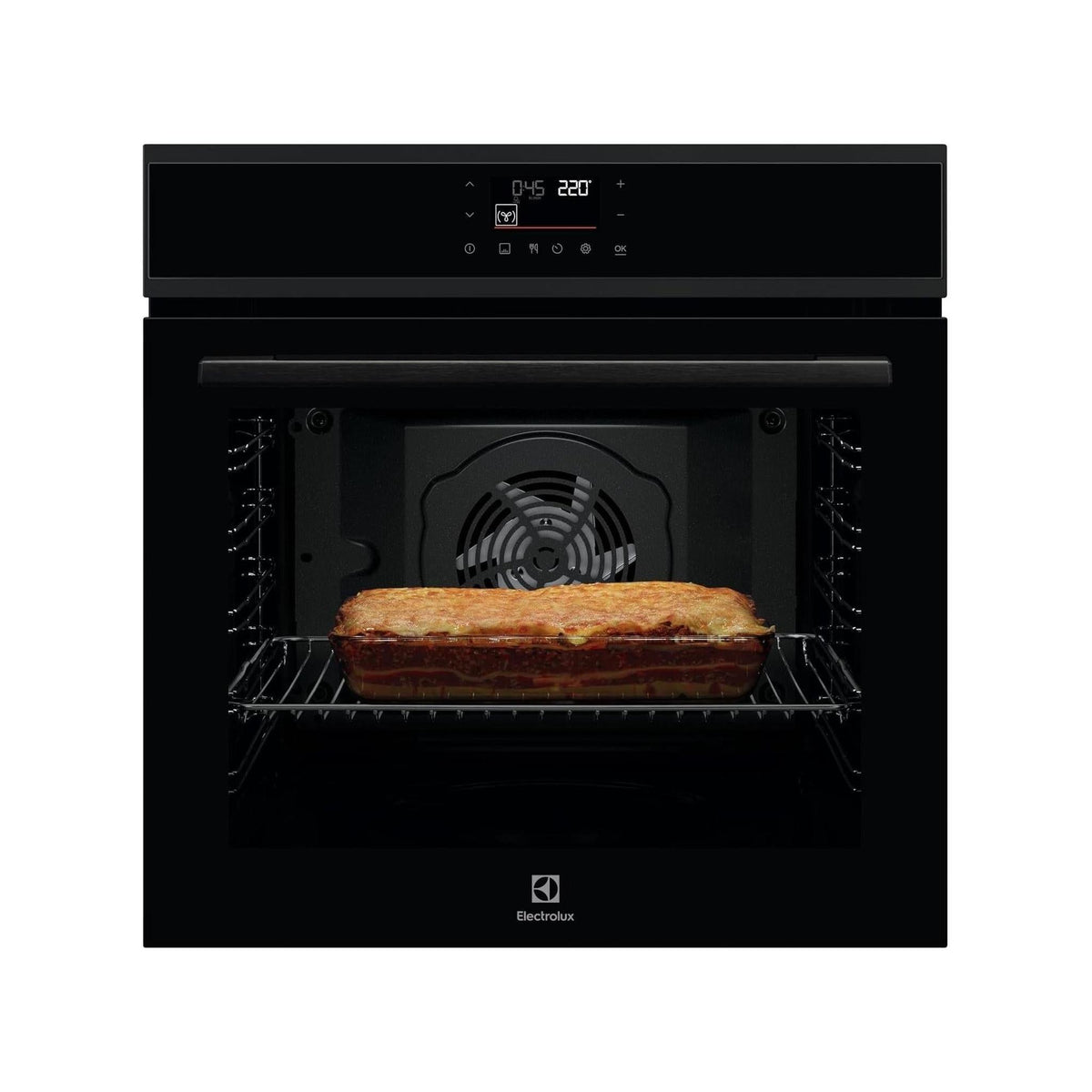 ELECTROLUX EOF7H00H Forno da incasso Elettrico ventilato 72Lt Classe A++ - Nero