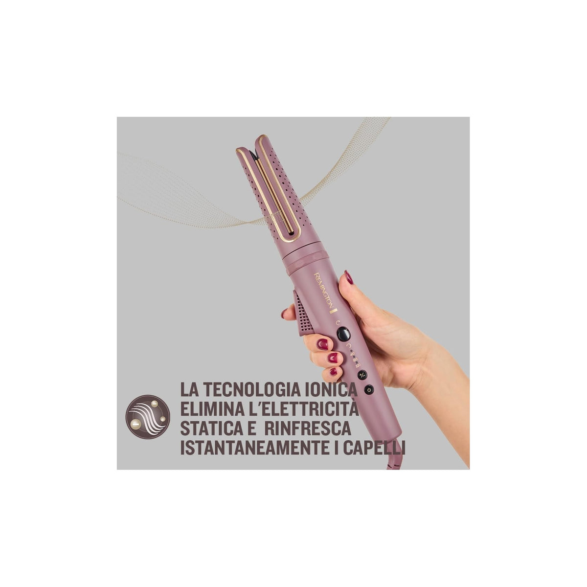 REMINGTON AIRVive Ferro Arricciacapelli Rotante destra e sinistra - CI8930