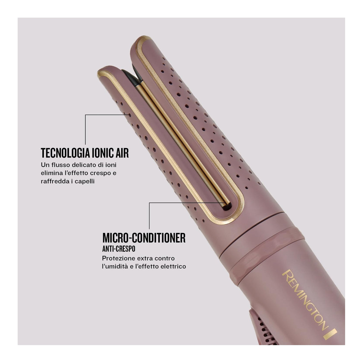 REMINGTON AIRVive Ferro Arricciacapelli Rotante destra e sinistra - CI8930