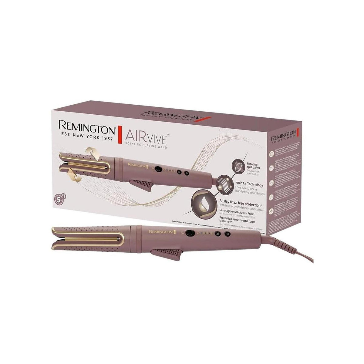 REMINGTON AIRVive Ferro Arricciacapelli Rotante destra e sinistra - CI8930