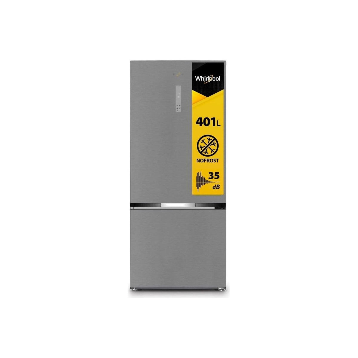 Whirlpool WHK2 6554 X6E Frigorifero combinato 551Lt Dual No Frost classe C Inox - WHK26554X6E