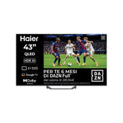 HAIER H43Q80FUX SMART TV QLED 43'' ULTRA HD 4K