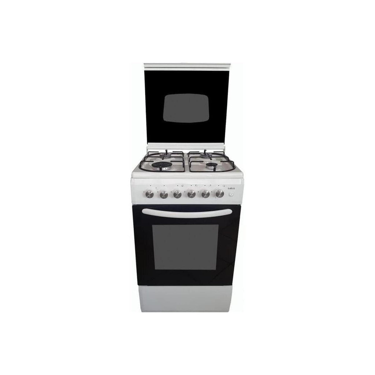LAREL L5005VB CUCINA 50X50 4 FUOCHI A GAS E FORNO A GAS - BIANCA