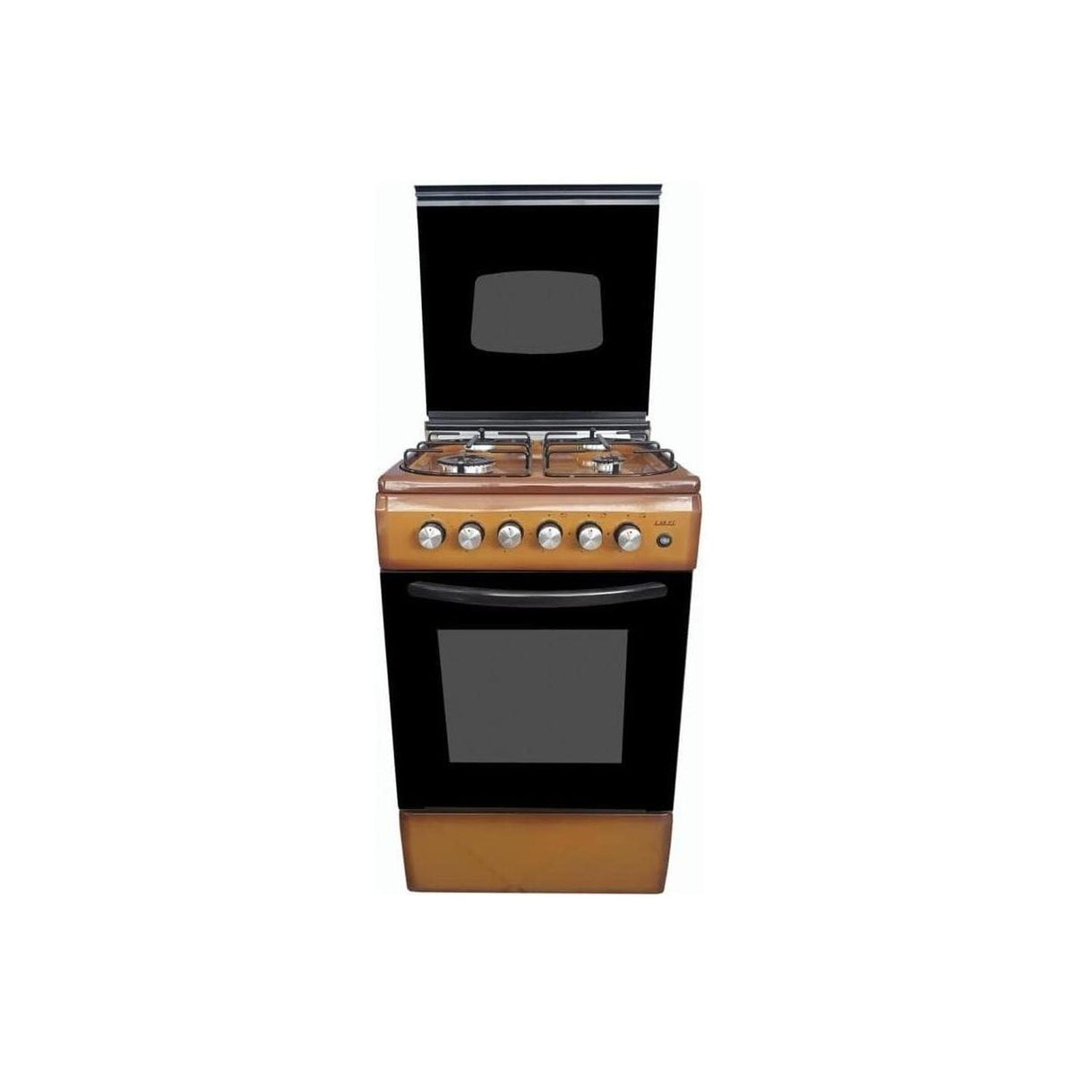 LAREL L5005VM CUCINA 50X50 4 FUOCHI E FORNO A GAS COLORE MARRONE