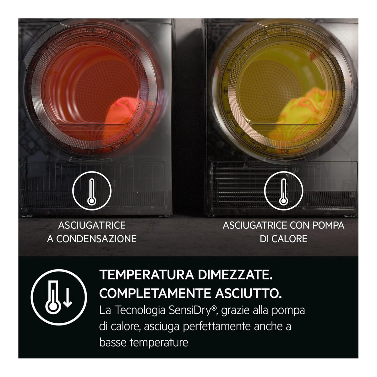 Aeg XTR8HBGH9B Asciugatrice a pompa di calore 9 kg classe B bianca