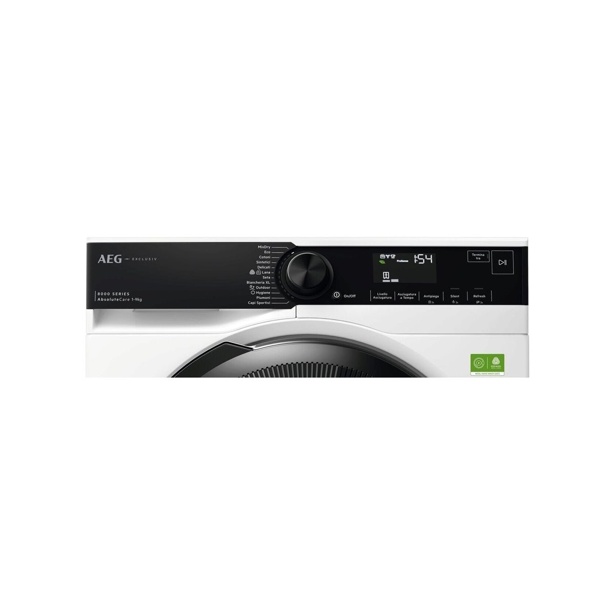Aeg XTR8HBGH9B Asciugatrice a pompa di calore 9 kg classe B bianca