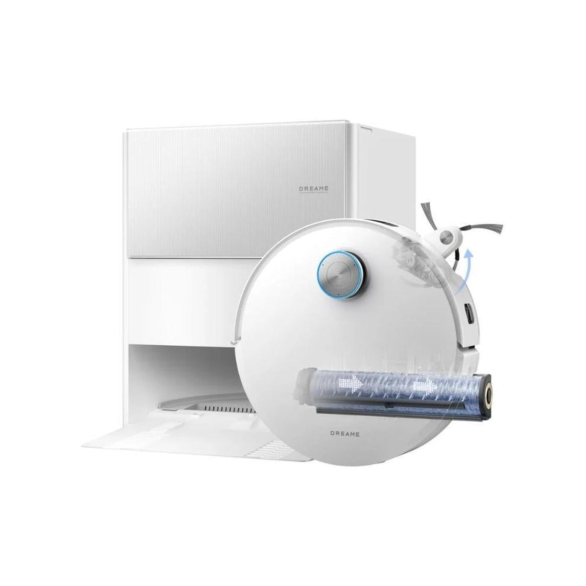 Dreame AQUA10ULTRAROLLERCOMPLETEWH Robot Aspira e Lava Aqua10 Ultra Roller Complete