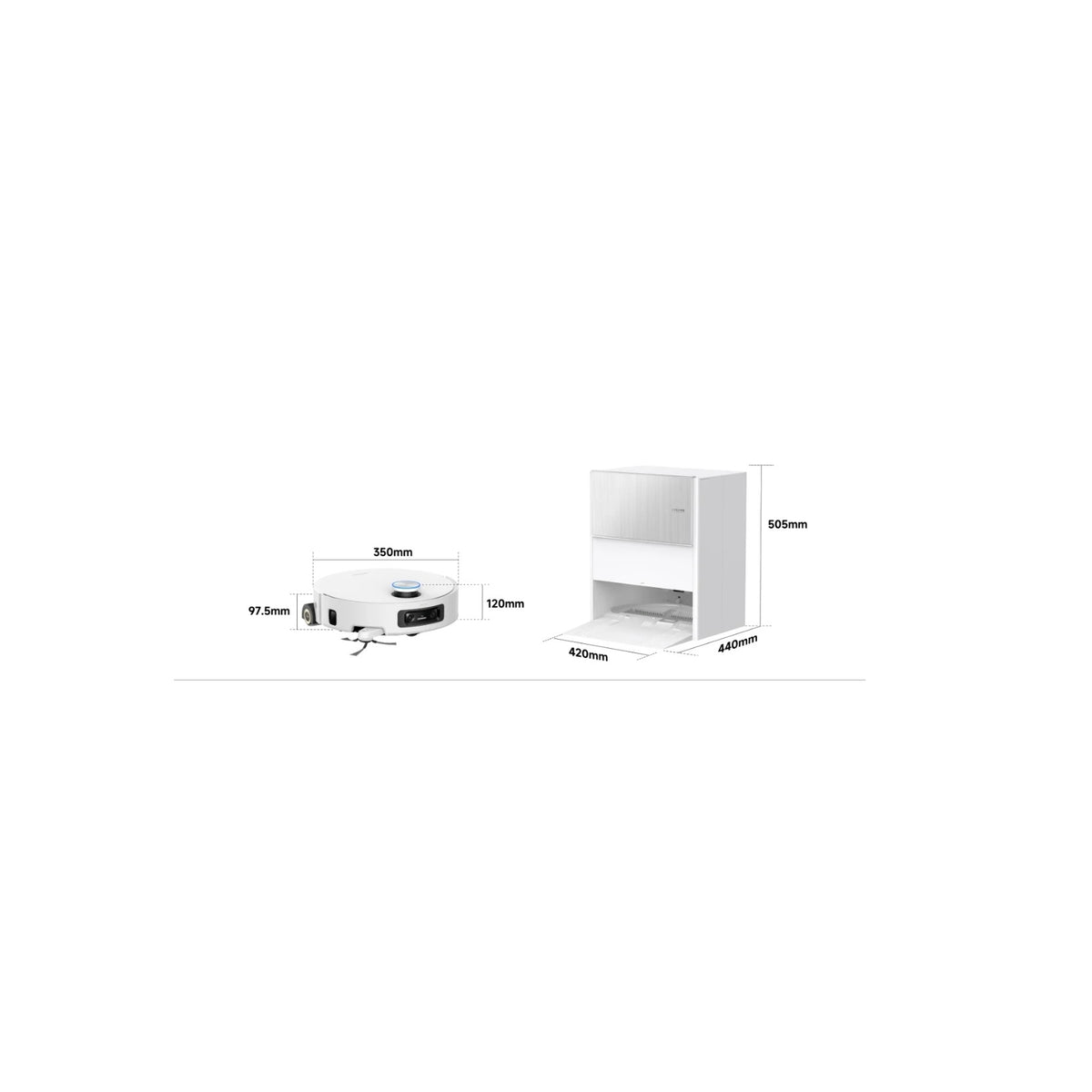 Dreame AQUA10ULTRAROLLERCOMPLETEWH Robot Aspira e Lava Aqua10 Ultra Roller Complete