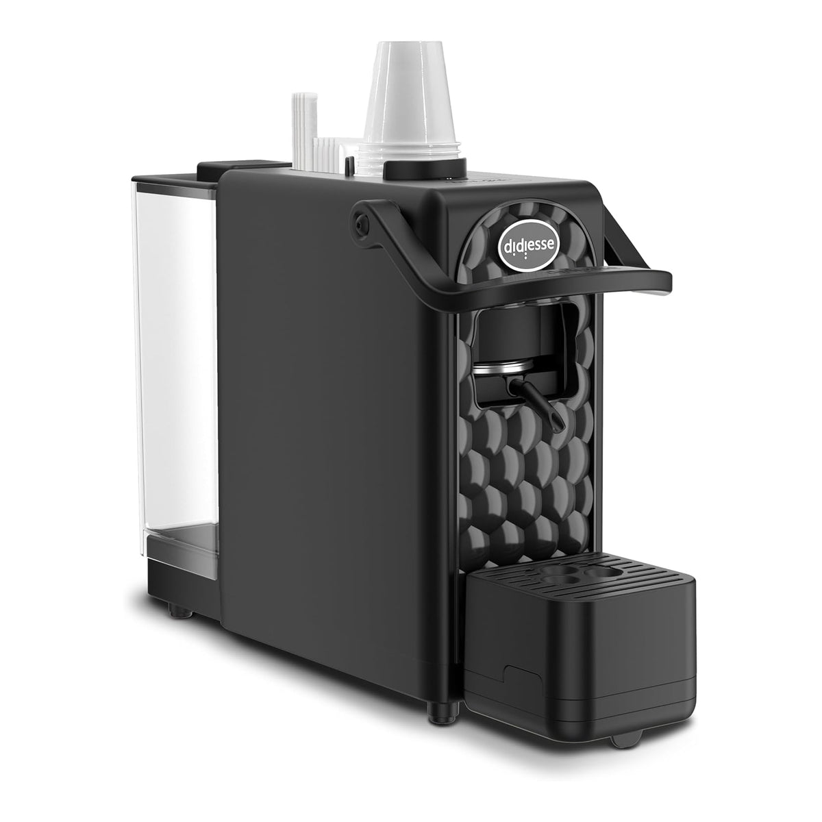 DIDIESSE DARKSIDE/NERO Macchina da caffè espresso a cialde 1,3Lt - Nero