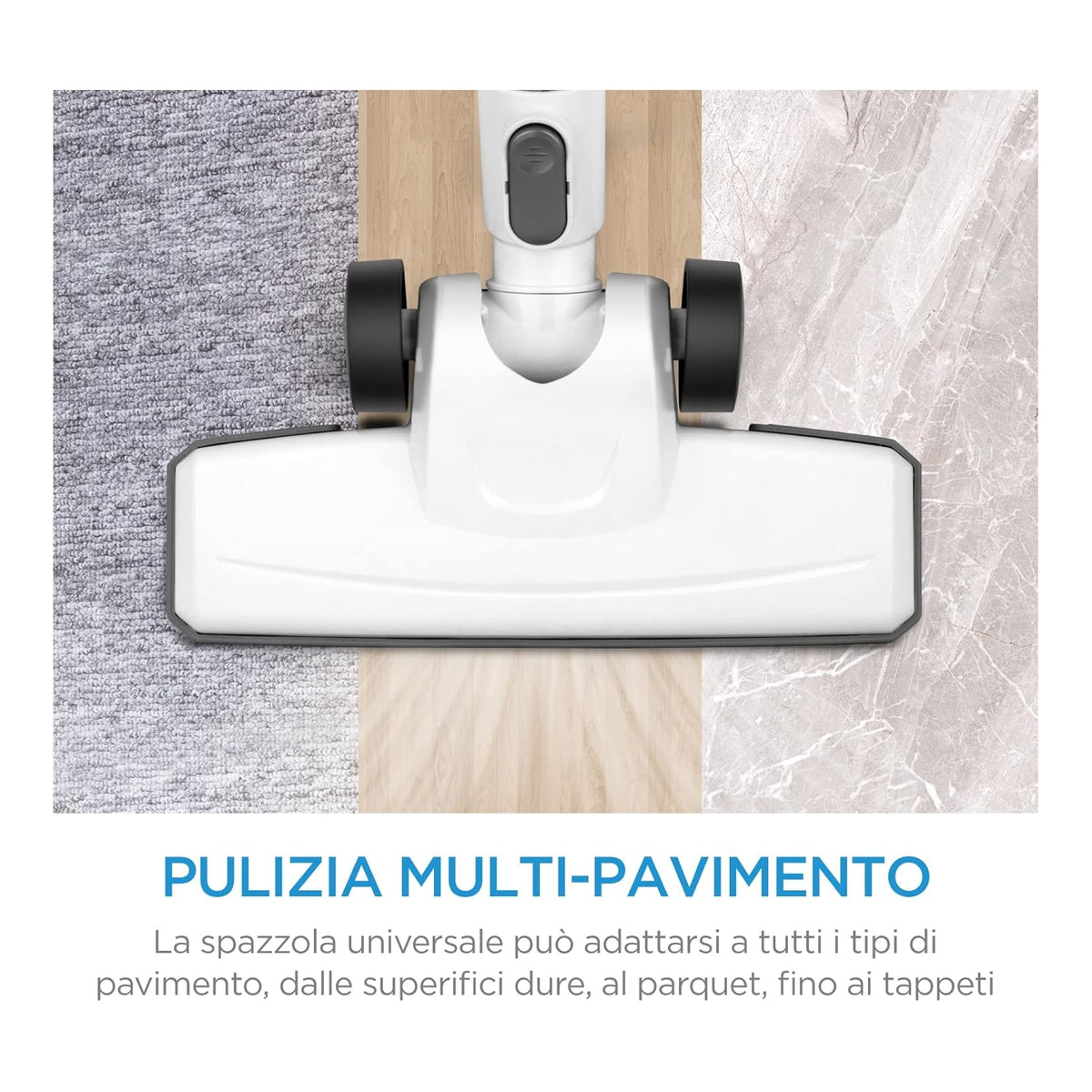 Midea MCS2045IT Scopa elettrica con filo senza sacchetto 0,45lt
