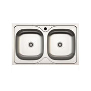 APELL OHN862IPC OCEANO Lavello 2 vasche 86x50cm Acciaio inox