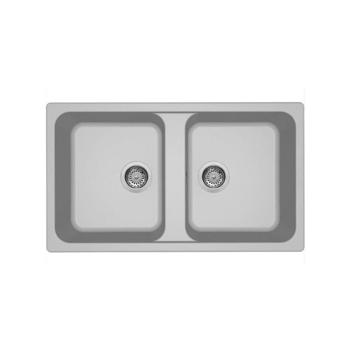 ELLECI LM245079 LIFE 450 LAVELLO 1 VASCA + GOCCIOLATOIO REVERSIBILE 86X50 IN GRANITEK ALUMINIUM
